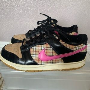 Youth Nike Dunk Low 7Y - Plaid